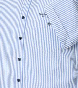 CASAMODA CASUAL FIT 1/2 HIHA KAULUSPAITA