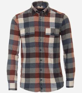 CASAMODA CASUAL FIT FLANELLIPAITA