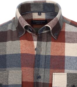 CASAMODA CASUAL FIT FLANELLIPAITA